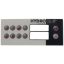 80-0211-10 Overlay Hydro-Quip HT2 10 Button Large Rec
