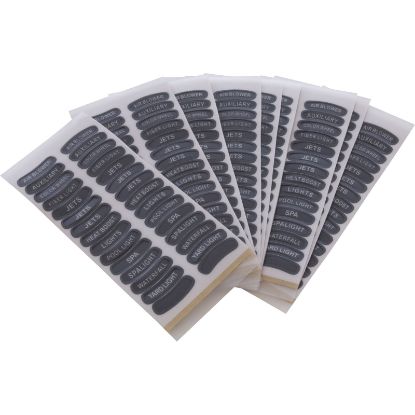 520173 Label Pentair IntelliTouch? iS4 Set of 10