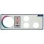 930243-401 Overlay Len Gordon Aquaset 4001/4002-3-SS 3 Button