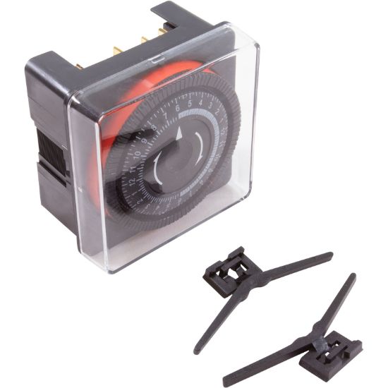 TA4160 Timer Diehl SPST Panel Mount 115v 20A w/housing 24hr