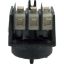 6806-006 Air Switch Herga 4 Function 3PDT 20A Ctr Spout Wht Cam