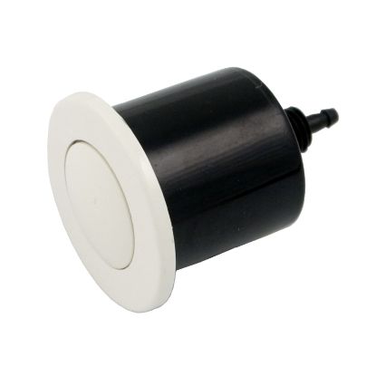 6434-AAAO Air Button Herga Microbore White