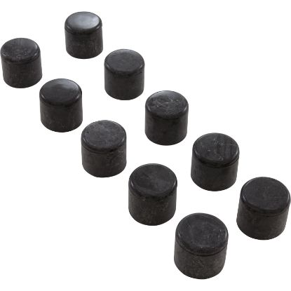 99-30-4300525 Fence Post Cap GLI Pool Products Vinyl Black Qty 10