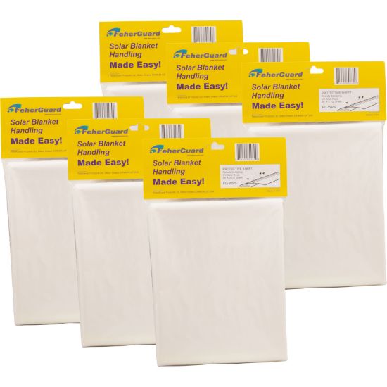 FG - WPS CASE Protective SheetFeherGuardWht24'x3-1/2'UV Inbhtr- Case 6