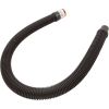 V532BK-Single Leader Hose Hayward 4 Ft. Black Single