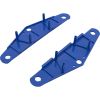 SK3400B6H Side Plate Aqua Products 3400 Series 6 Holes Blue Qty 2