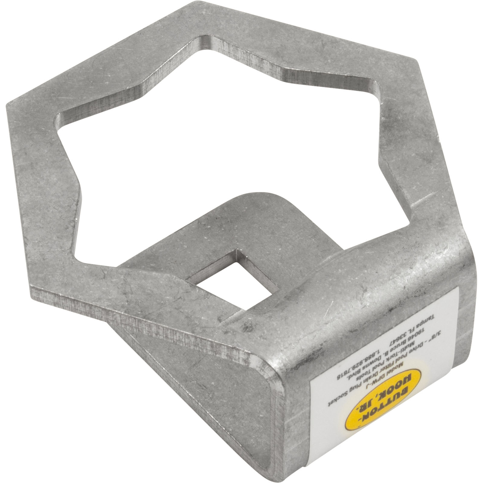 Spas & Pools - DPW-J Tool Socket Filter Plug 3/8 Drive Stainless Steel