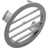 1-1-175 Zodiac Leaf-B-Gone Concrete Wall Fitting Grate Light Gray