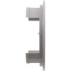 1-1-175 Zodiac Leaf-B-Gone Concrete Wall Fitting Grate Light Gray