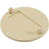 25544-029-010 Logo Insert Blank Skimmer Lid Tan