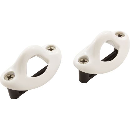 25568-200-000 V/L Coping Mount Rope Eye Set Lexan White