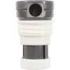 4-9-434 Zodiac High Flow Threaded Cleaning Head Charcoal Gray