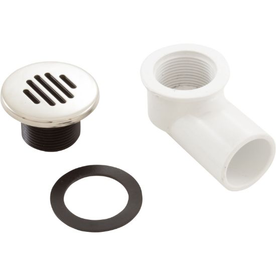 640-0401S Lo-Profile Drain Assembly W/Ss Cover