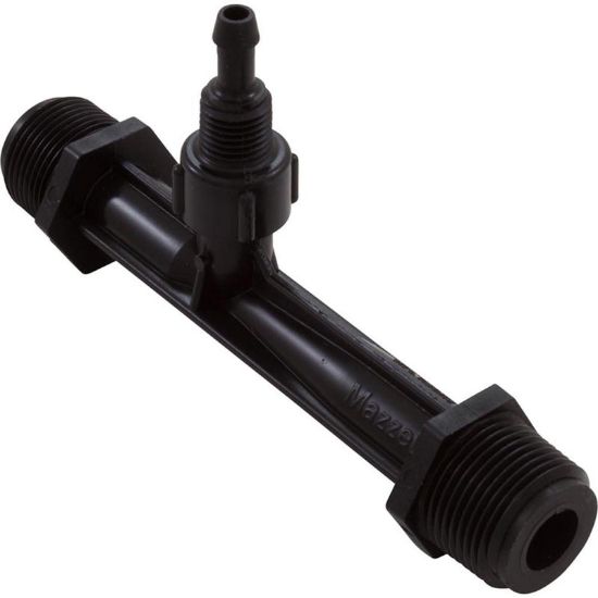 7-0610 Injector Only 3/4" Npt #584 Black Kynar W/O Check Valve