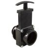 7105 Gate Valve 3 pc Valterra 1-1/2"s x 1-1/2"mpt 45psiBlack