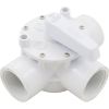 AFT100T Diverter Valve Olympic 1-1/2"fpt 3-Way White