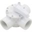 AFT100T Diverter Valve Olympic 1-1/2"fpt 3-Way White