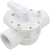 AFT100T Diverter Valve Olympic 1-1/2"fpt 3-Way White