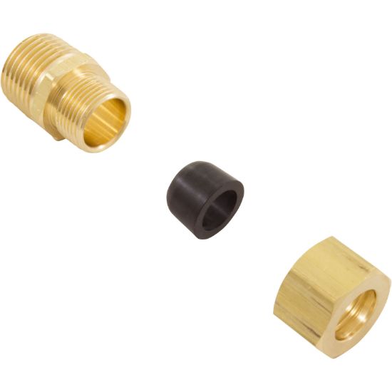 527158 Injection Fitting Rola-Chem Brass