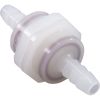 7-1140-01 Ozone Check Valve Del Ozone 1/4" 1/2 psi