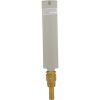 600133 Thermometer Raypak Brass Vertical Display