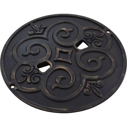 20-01023 Lid Generic SP1070/U3 Skimmer 9-7/8"OD Bronze Plastic