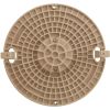 85007430 Skimmer Lid Pentair Admiral S15/S20 Lockdown Tan