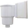 ACM19300 Skimmer Complete Champlain Plastics Wide Mouth White