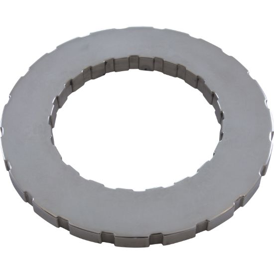 916-8000 Escutcheon Waterway Jumbo Jet Ribbed Stainless