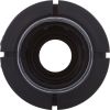 215-1071 Wall Fitting Waterway Poly Gunite Black