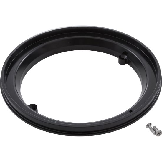 HC102 Adapter Collar 8" Round Adj Hayward Sump Black