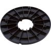 R8HP102 Main Drain Grate Retro 8" Rnd Sumpless w/Hardware Blk