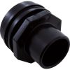 400-9191 Eyeball Fitting WW Flush Mount 1-1/2"Insider 2-1/4"fdBlk