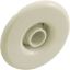 10-3955BON Escutcheon BWG/HAI Slimline Smth w/Dir Eyeball Bone