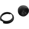 10-3710-BLACK Seat Ring BWG/HAI Micro Jet w/Eyeball Blk