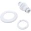 10-FS00TA WHT Nozzle BWG/HAI Freedom w/Escutcheon White