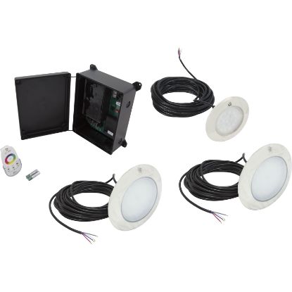  EvenGlow Pool/Spa Light KitRGB2 Pool1 Spa 80ft w/ Driver