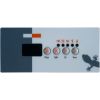 0202-007134 Topside Gecko TSC-18/K-18 4 BtnSmall RecLEDw/2 Overlays