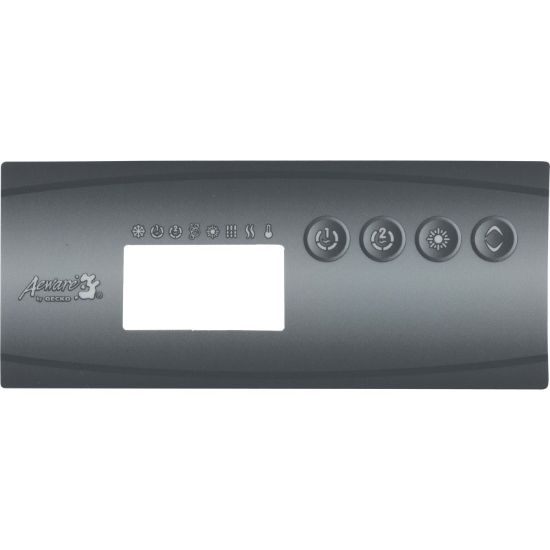 9916-101204 Overlay Gecko K-19 AE 4 Button P1 P2 Lt