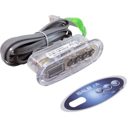 52487KIT Topside BWG VL200 3-Button Jets/Temp/Light