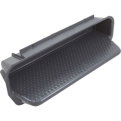 532-2019-DKG Step Waterway Pool Wall Dark Gray Single