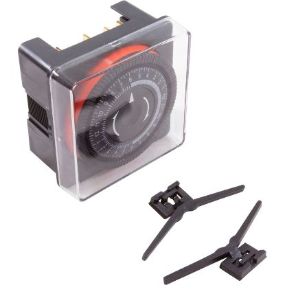 TA-4164 Timer Diehl SPST Panel Mount 230v 20A w/housing  24hr