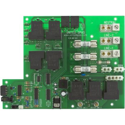 EL148 PCB United Spas B8 Power (10 Pin Molex) C5-T