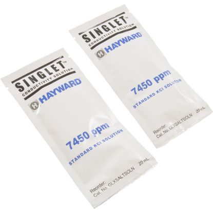 GLXSALTSOLN2PK Calibration Solution Hayward Digital Salt Meter 7450ppm