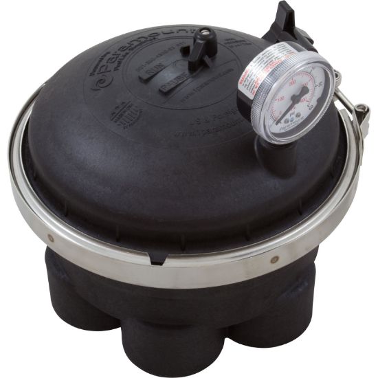 004-302-4184-03 Water Valve Paramount 6 Port 2" Black