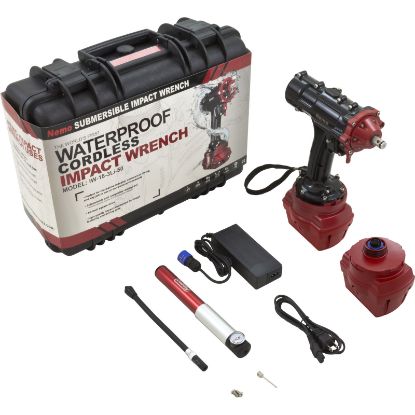 IW-18V-6Li-50 Underwater Impact Wrench Nemo 164 Foot Depth 6Ah