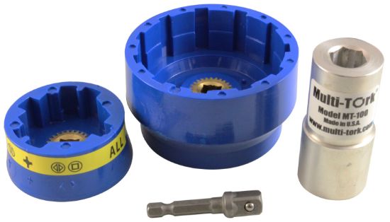 MT-301 Tool Socket Set Multi-Tork 3 Items Polycarbonate