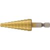  Tool Step Drill Bit 1/4" - 3/4"