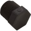 TP4006PP Plug A&M 3/8" Male Pipe Thread Polypropylene