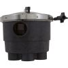 540218 6 Port T-Valve A&A Manufacturing Low Profile 1-1/2"